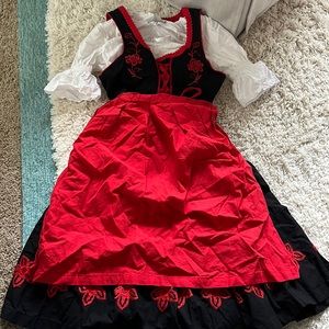 Oktoberfest German Bavarian Beer Girl Dirndl Dress